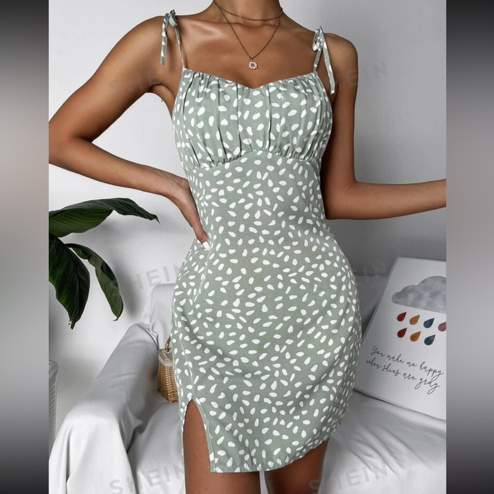 Mini Dress with slit | Sundress